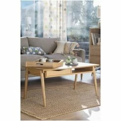 Scion Oak Nordic Storage Coffee Table