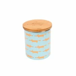 Scion Blue Mr Fox 1.1L Tea Coffee Or Sugar Storage Jar