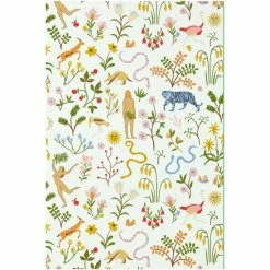 Scion Pink Garden Of Eden Wallpaper