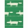 Scion Green Mr Fox Wallpaper