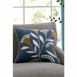 Navy Blue Scion Living At Next Noukko Cushion