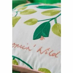 Scion Green Mr Fox Bloomin' Wild Cushion -Scion sales unnamed file 381