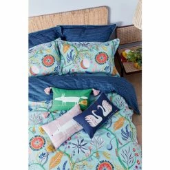Scion Navy Blue Jackfruit & The Beanstalk Cushion -Scion sales unnamed file 396