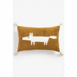 Brown Scion Mr Fox Cushion -Scion sales unnamed file 401