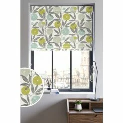 Scion Grey Blomma Made To Measure Roman Blind