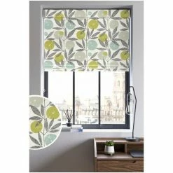 Scion Grey Blomma Made To Measure Roman Blind -Scion sales unnamed file 518