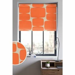 Scion Orange Lohko Made To Measure Roman Blind