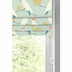 Scion Green Lovebird Made To Measure Roman Blind -Scion sales unnamed file 592