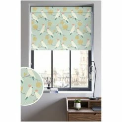 Scion Green Lovebird Made To Measure Roman Blind -Scion sales unnamed file 595