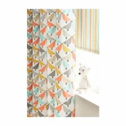 Scion Living At Next Lintu Birds Eyelet Blackout Curtains