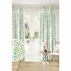 Scion Green Berry Tree Made To Measure Curtains