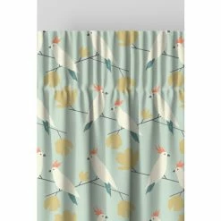 Scion Green Lovebirds Made To Measure Curtains -Scion sales unnamed file 673