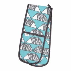 Scion Blue Spike Double Oven Glove