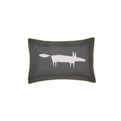 Scion Grey Mr Fox Cotton Duvet Cover And Pillowcase Set -Scion sales unnamed file 793