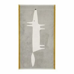Scion Grey Mr Fox Bath Mat -Scion sales unnamed file 844