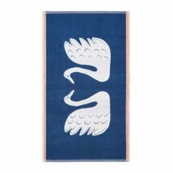 Scion Blue Swim Swam Swan Bath Mat -Scion sales unnamed file 853
