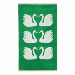 Scion Green Swim Swam Swan Towel