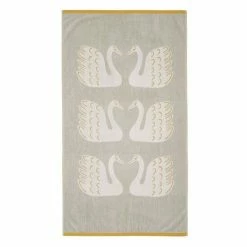 Scion Grey Swim Swam Swan Towel 3 Scion Grey Swim Swam Swan Towel -Scion sales unnamed file 871