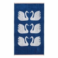 Scion Blue Swim Swam Swan Towel