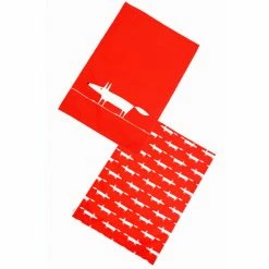 Scion Red Mr Fox Set Of 2 Tea Towels