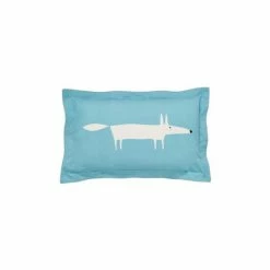 Scion Grey Mr Fox Cotton Oxford Pillowcase -Scion sales unnamed file 918