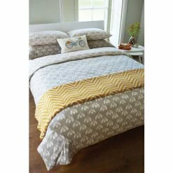 Scion Yellow Snow Drop Zig Zag Throw -Scion sales unnamed file 937