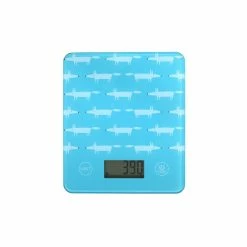 Scion Teal Blue Mr Fox Electronic Kitchen Scales