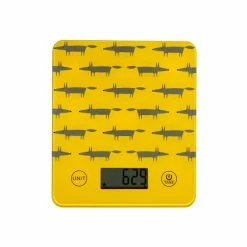 Scion Yellow Mr Fox Electronic Kitchen Scales