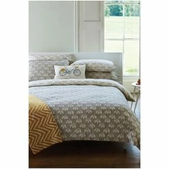 Scion Grey Cotton Snow Drop Duvet Cover -Scion sales unnamed file 972