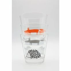 Scion Clear Mr Fox Tumbler Glass 2 Scion Clear Mr Fox Tumbler Glass -Scion sales unnamed file 980